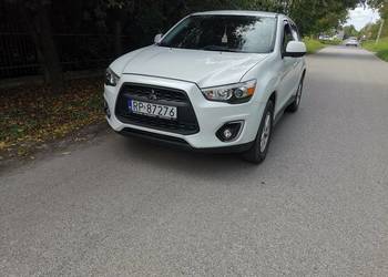 Mitsubishi asx 2.0b 4x4, 140KM, 120tys km,  automat, perła metalik