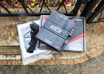 Wzmacniacz samochodowy 1 kanałowy monoblok KICX ST-1.1500DF, Wys.darmo