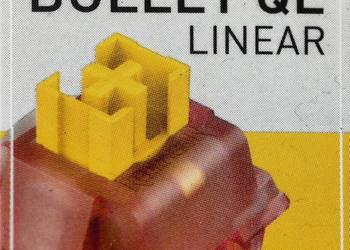 Switche / przełączniki Red dragon Bullet QL Liniowe  99 szt