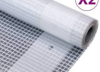 vidaXL Plandeki Leno, 2 szt., 260 g/m², 3x10 m, białe(SKU:3082823)