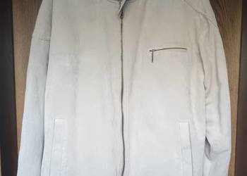 Beżowa kurtka męska bomberka jesienno wiosenna TCM 52/54 XL