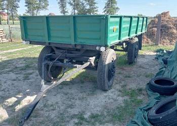 Przyczepa rolnicza 3.5t zarejestrowana sztywna