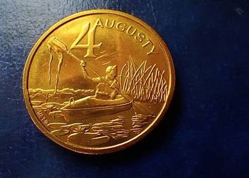 Stare monety Medal 4 Augusty / 186