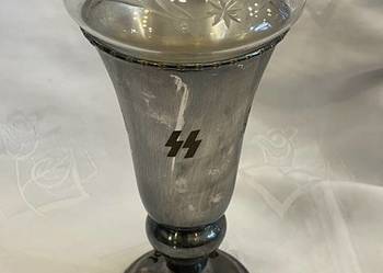 Posrebrzany Kielich Oficerski Totenkopf – III Rzesza