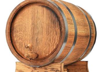 Beczka dębowa 5L do bimbru, whisky, wina, nalewek, miodów, dąb palony MB