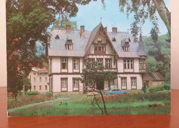 Gorbersdorf Sokołowsko Pocztówka ulica Różana 1