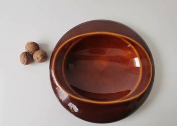 Stara duża patera, popielniczka Oko porcelit Pruszków PRL 1960 New Look