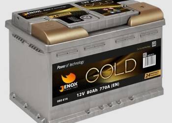 Akumulator 80Ah 770A Jenox Gold  (R080616ZA)