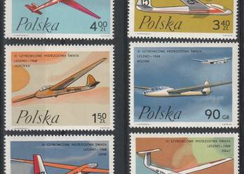 POLSKA - SZYBOWCE - 1968 - CZYSTE **