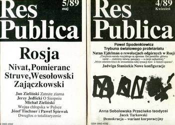 Res Publica 4/89 , 5/89