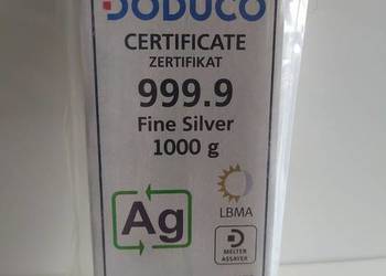 Doduco LBMA, próba 9999