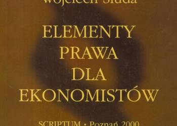 ELEMENTY PRAWA DLA EKONOMISTÓW