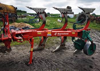 Pług Kverneland Em 85 3 skibowy obrotowy resor