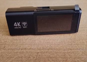 Kamera samochodowa Dash Cam 4k Wi-Fi przód i tył