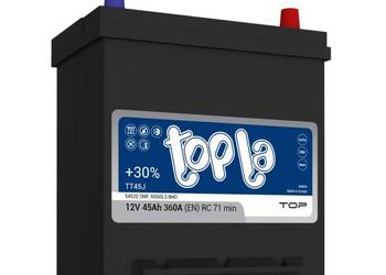 Akumulator Topla Top JIS 45Ah 360A P+ TT45J