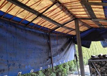 Plandeka że stelażem