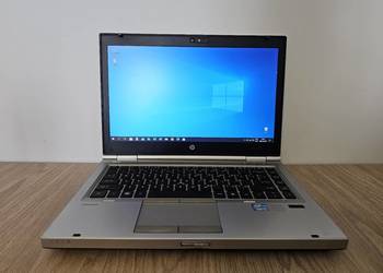 Laptop HP EliteBook 8460p Windows 10 Pro, i5, 4GB Ram  + mysz HP + zasilacz
