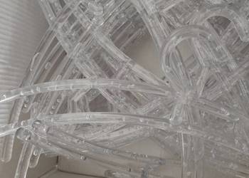 Wieszak bąbel z powietrzem transparentny 42 cm