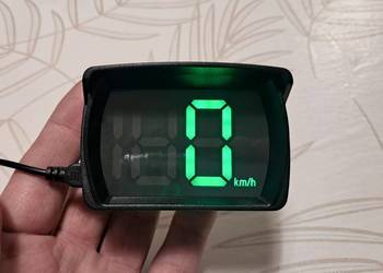 Dokładny prędkościomierz na GPS Smart Speedometer LED HUD