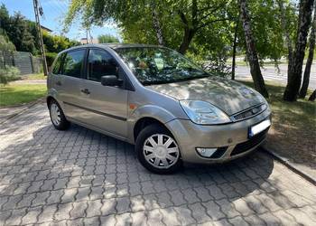 Śliczny.Zadbany.Ford.Fiesta.2003r.1.3.Benzyna.Sprawna.Klima.Alufegi