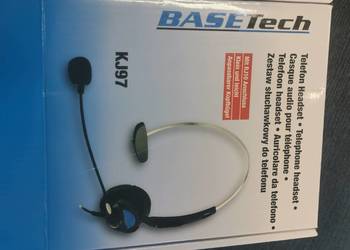 Telefon z zestawem słuchawkowym Basetech KJ-97 Zestaw słucha