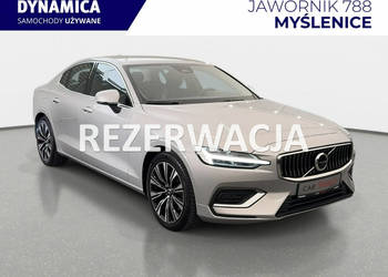 Volvo S60 VAT 23% Bright Plus 2.0 B4 mHEV 197KM Automat 2022 r., Salon PL …