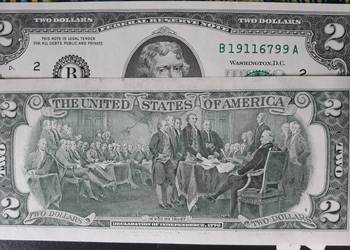 2 Dolary USA 2017 r.-mennicze- 1 sztuka 2 Dolary USA 2017 r.-mennicze- 1 sztuka