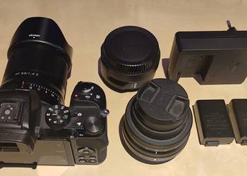 Aparat Nikon Z50 + Viltrox 23 mm / Nikkor 16-50 mm + FTZ II