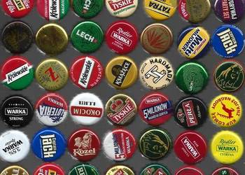 Polskie kapsle używane z piwa nr 5 - KS.