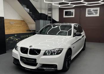 BMW E90 318i 2.0 benzyna / M pakiet / gwiezdny dach / Alpinweiss / Zamiana