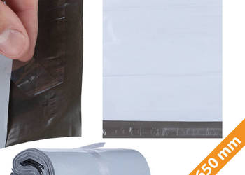 Foliopaki Białe 450 x 650 mm | 100szt, LDPE, Wodoodporne