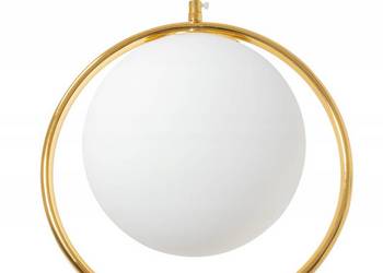 Lampa Sufitowa Nowoczesna Gold Złota E27 Kula