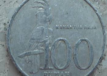 INDONEZJA-100 RUPII-2001 r r (PAPUGA)