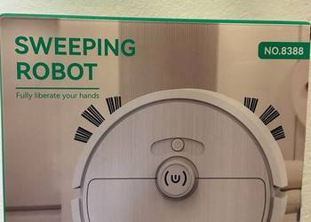 Robot sprzątający – automatyczny odkurzacz biały