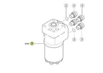 Claas Jaguar 970 - orbitrol 0001411511