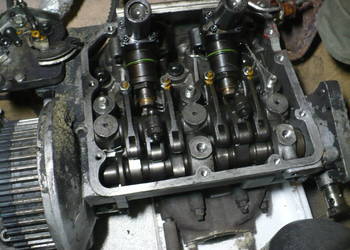 Lombardini LDV 702 silnik, głowica, rozrusznik, alternator  Piaggio Quargo