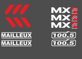 Naklejki Mailleux mx 100.5 zamiennik