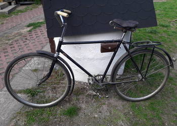 Zabytkowy rower pancerny Ural jak Truppenfahrrad