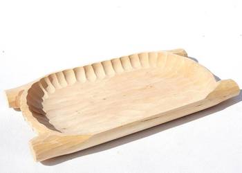 DREWNIANE KORYTKO taca niecka dzieża 50 x 25 cm