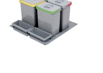 SORTOWNIK WKŁAD NA ODPADY PRACTIKO 60 1X15L 2X7L