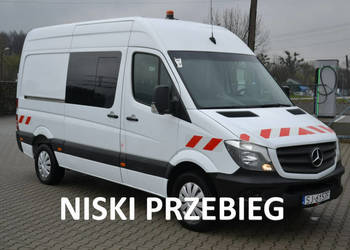 Mercedes Sprinter 2,2cdi 130ps* klimatyzacja* brygadówka* niski przebieg* …