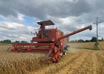 Sprzedam kombajn Bizon Z056 i ścinarkę do fasoli