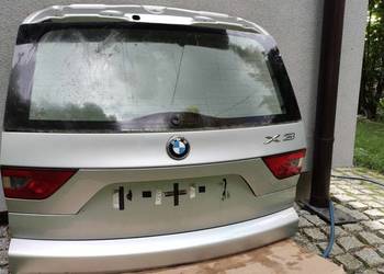 BMW X3 E83 klapa tył Mpakiet TITAN SILVER