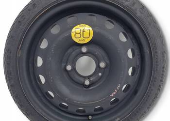 KOŁO DOJAZDOWE ZAPASOWE Nissan Micra K12 Note 105/70 R14 4x100 40300AX677