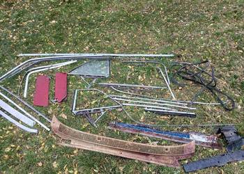 1964 Chevrolet Impala Bel Air Chromy Listwy Dachu Trim