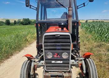 Traktor MF 255, nie pracował w polu, był jako TAXI