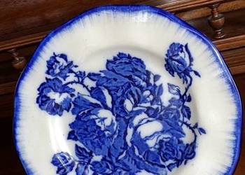 Patera. Syg. Staffordshire. England. Kobaltowa, podszkliwna