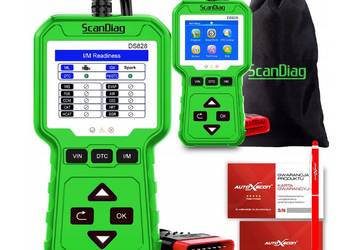 SCANDIAG DS 828 Tester diagnostyczny Wyświetlacz Kolor ARM J.Polski F.vat