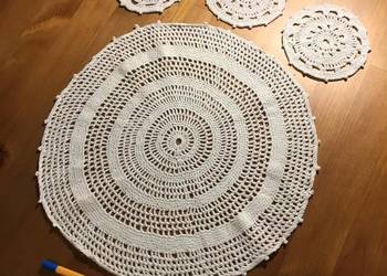 Serweta MANDALA komplet rękodzieło eko