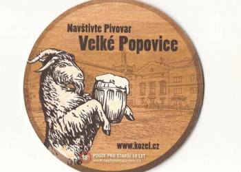 Kozel - podstawka do piwa. Nr. 9.